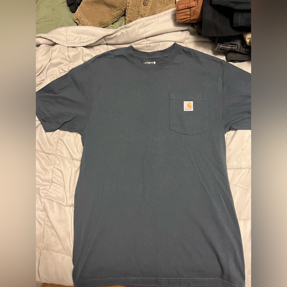 Carhartt Black Short Sleeve Tee Casual Comfort